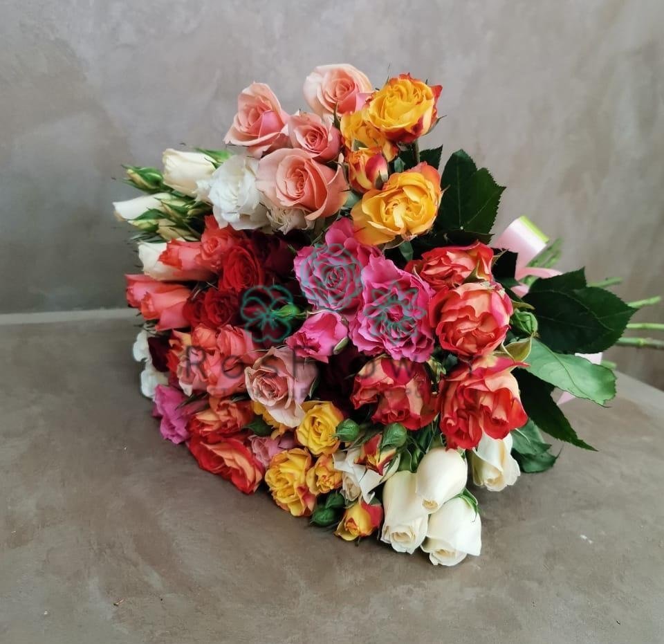 Букет цветов из: Розы в Грэсовском