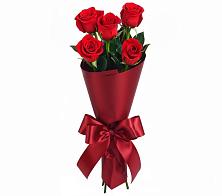 Букет 5 Красных роз Эдлесс Лав в Грэсовском