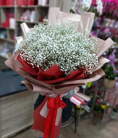 Букет цветов из: Гипсофила в Грэсовском