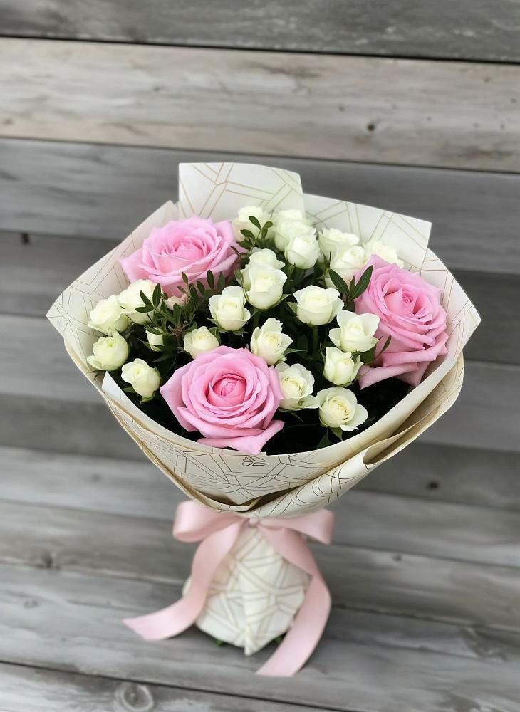 Букет цветов из: Розы в Грэсовском