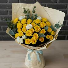 Букет цветов из:  Розы в Грэсовском