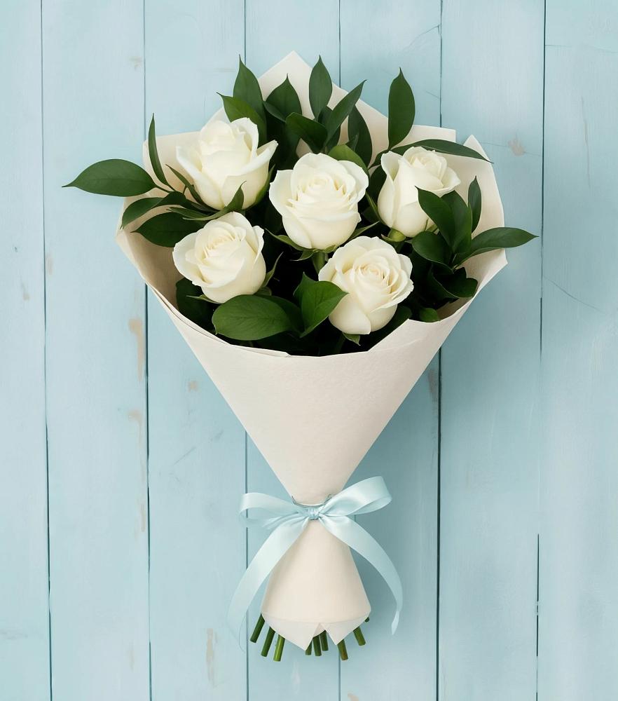 Букет цветов из: Розы в Грэсовском