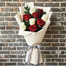 Букет цветов из:  Розы в Грэсовском