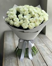 Букет 35 Белых роз в Грэсовском