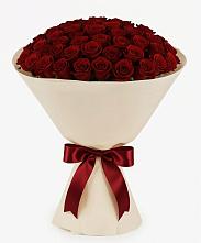 Букет 101 Бордовая роза Блэк Бакарра в Грэсовском