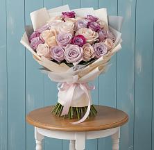 Букет цветов из:  Розы в Грэсовском