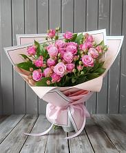 Букет Розовый кустик в Грэсовском