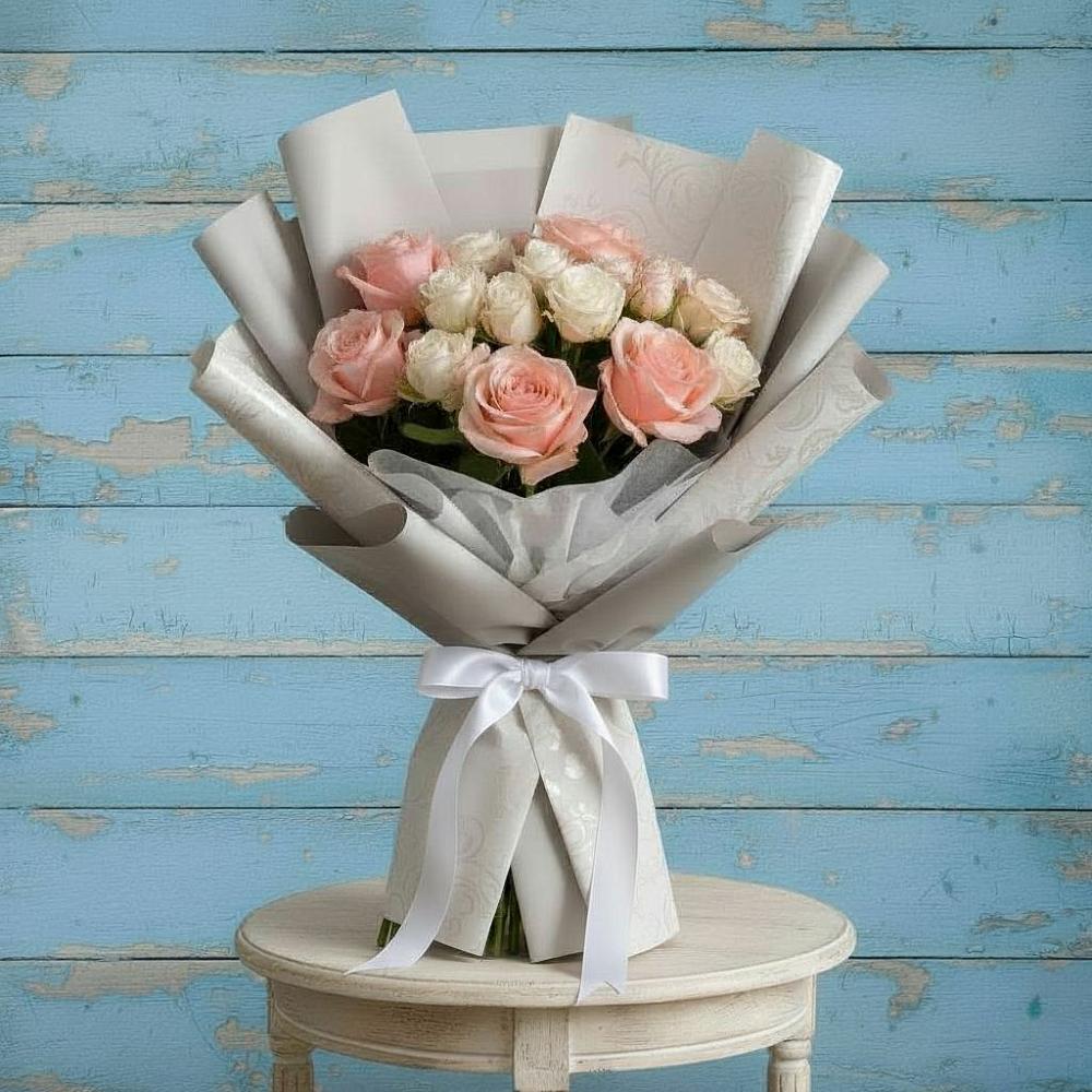 Букет цветов из: Розы в Грэсовском