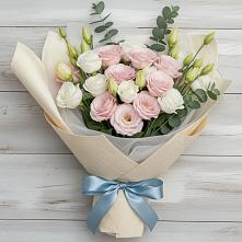 Букет цветов из:  Лизиантусы #REPLACE_PRED# Грэсовском