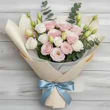 Букет цветов из:  Лизиантусы в Грэсовском