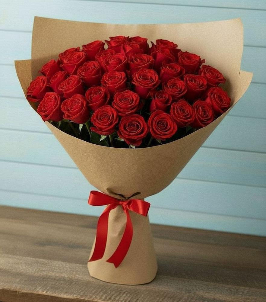 Букет Красные розы Милано в Грэсовском