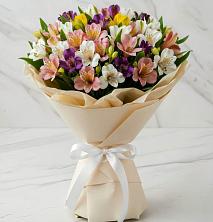 Букет цветов из:  Альстромерии в Грэсовском