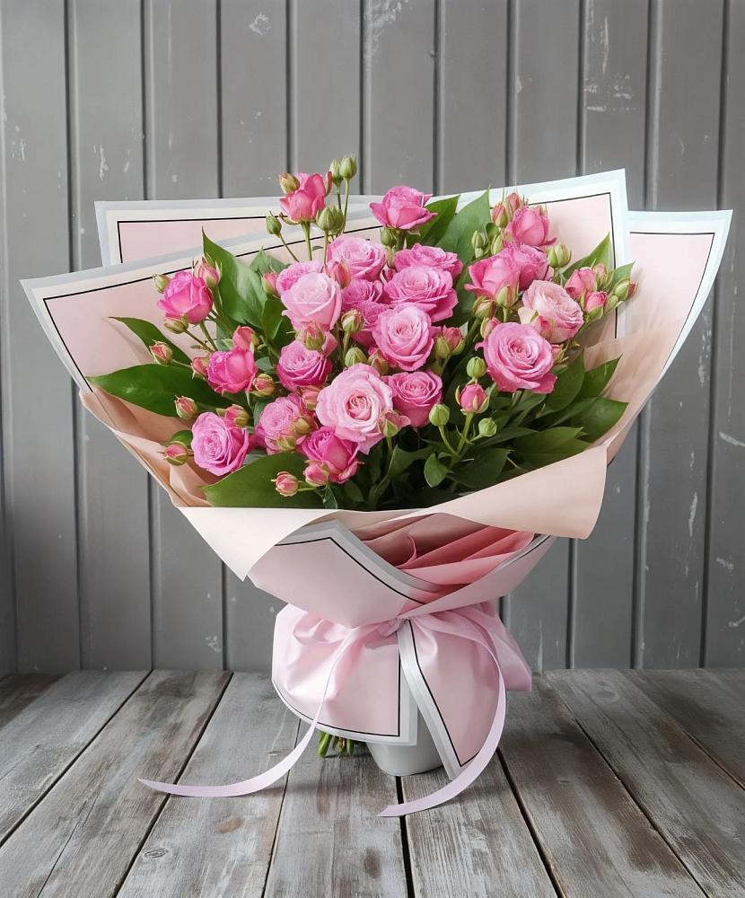 Букет Розовый кустик в Грэсовском