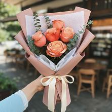 Букет цветов из:  Розы в Грэсовском