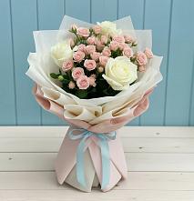 Букет цветов из:  Розы в Грэсовском