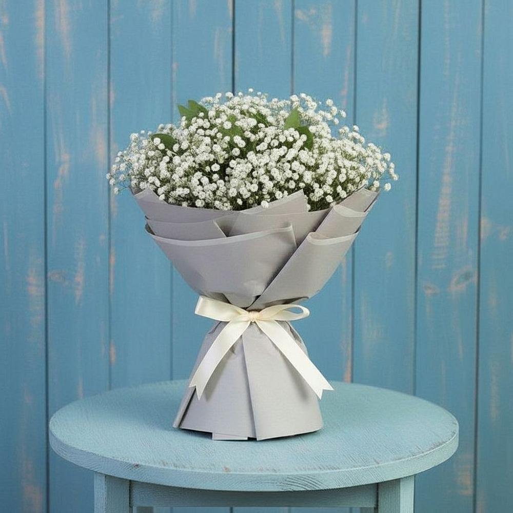 Букет цветов из: Гипсофила в Грэсовском