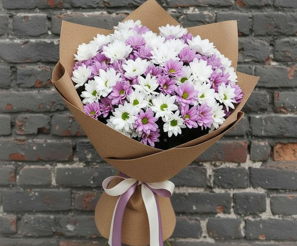 Букет цветов из: Хризантемы в Грэсовском