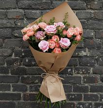 Букет цветов из:  Розы в Грэсовском
