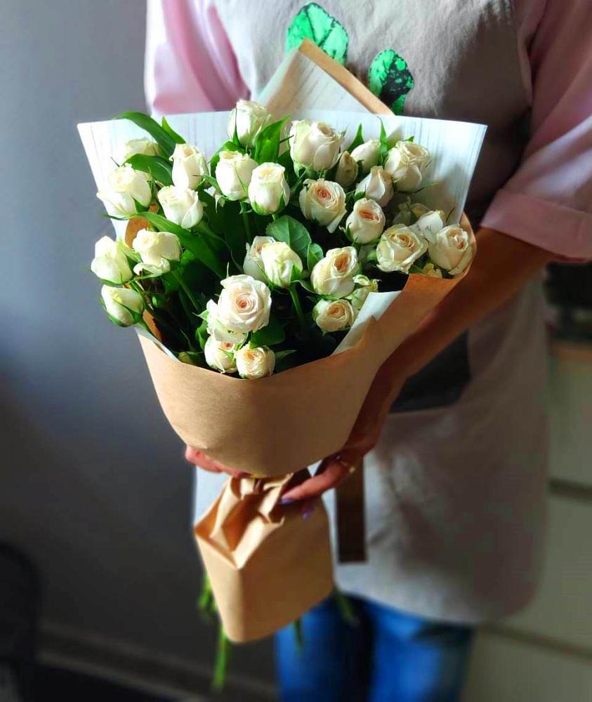 Букет цветов из: Розы в Грэсовском