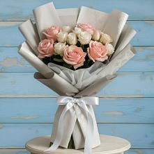 Букет цветов из:  Розы в Грэсовском