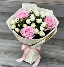 Букет цветов из:  Розы в Грэсовском