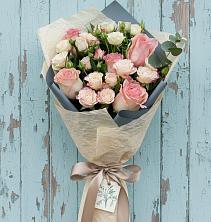 Букет цветов из:  Розы в Грэсовском