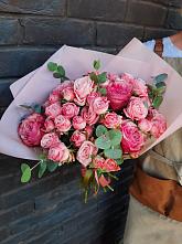 Букет цветов из:  Розы в Грэсовском