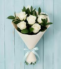 Букет цветов из:  Розы в Грэсовском