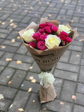 Букет цветов из: Розы в Грэсовском