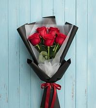 Букет цветов из:  Розы в Грэсовском