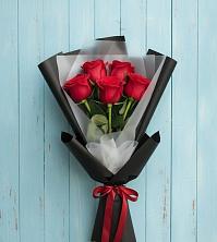 Букет цветов из:  Розы в Грэсовском