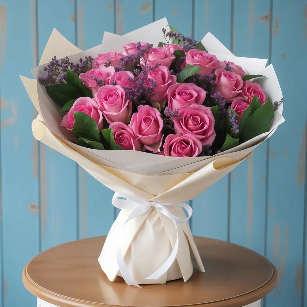 Букет цветов из: Розы в Грэсовском