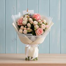 Букет цветов из:  Розы в Грэсовском