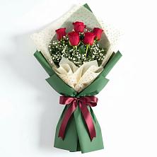 Букет цветов из:  Розы в Грэсовском