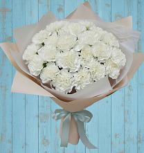 Букет цветов из:  Гвоздики в Грэсовском