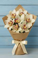 Букет цветов из:  Орхидеи и Розы в Грэсовском