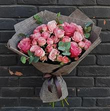 Букет цветов из:  Розы в Грэсовском